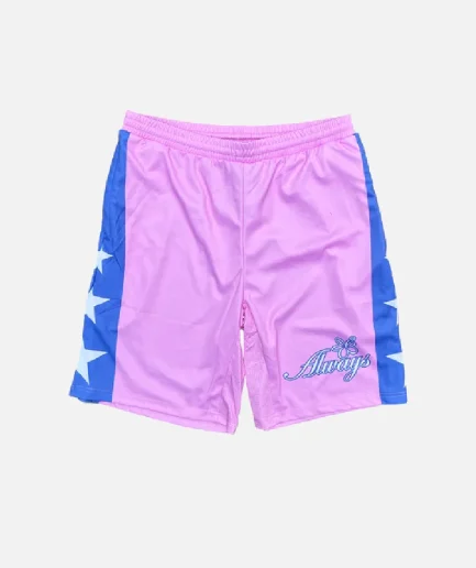 Adwysd PP Beach Court Short Pink/Purple