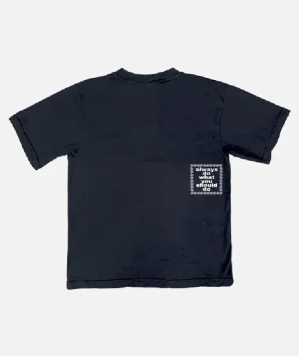 Adwysd Solid Silver @sun T-Shirt Black