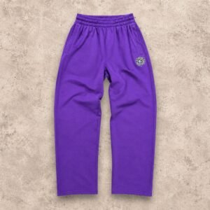 Adwysd Premium No Cuff Jogger – Purple